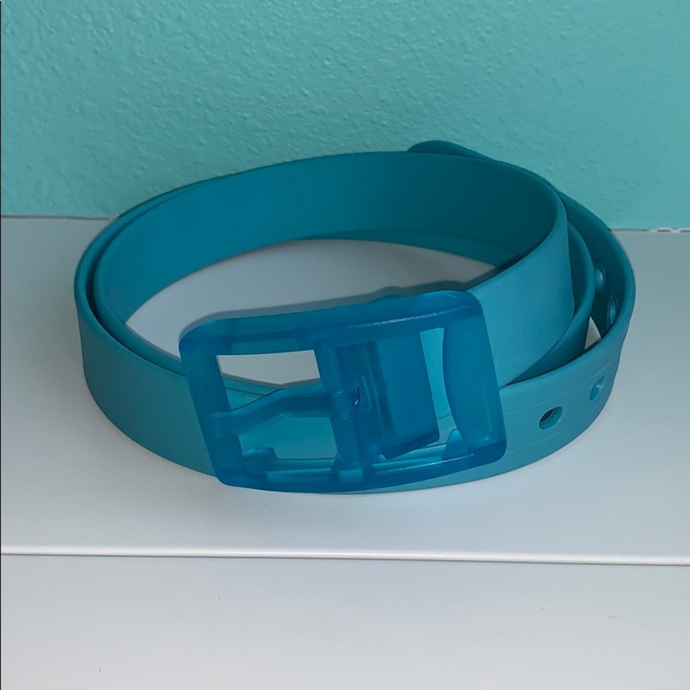 Blue Rubber Belt